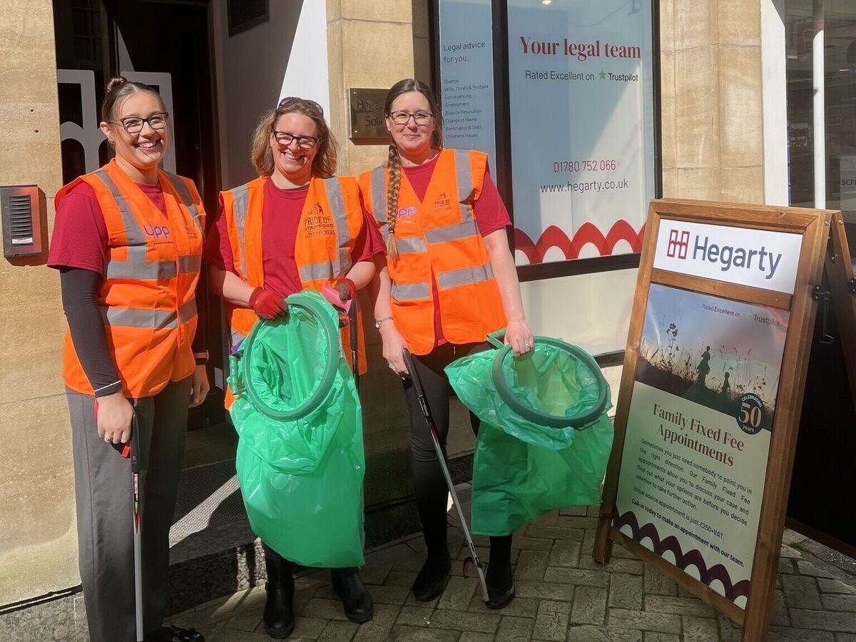 Hegarty Litter Pick Team